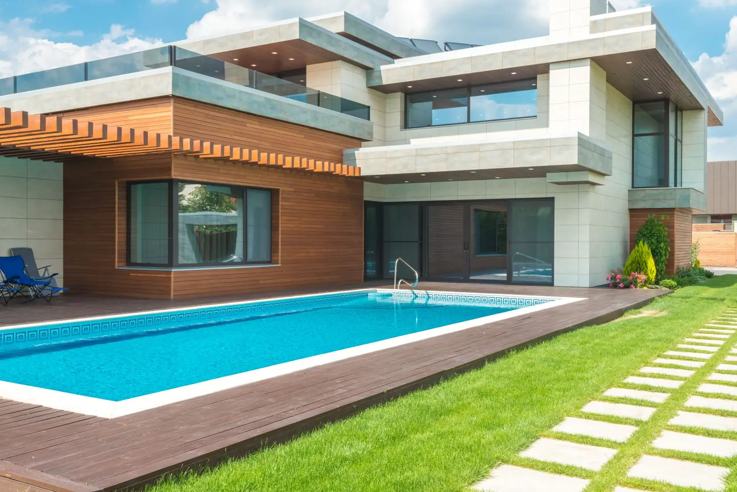 Swimming pool built in Rathmines, NSW